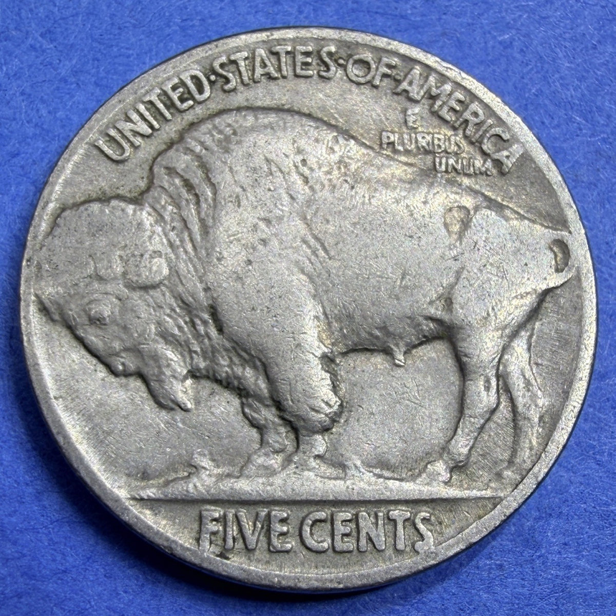 1936 Buffalo Nickel 5C VG Very Good Indian Head US Coin Collectible Americana