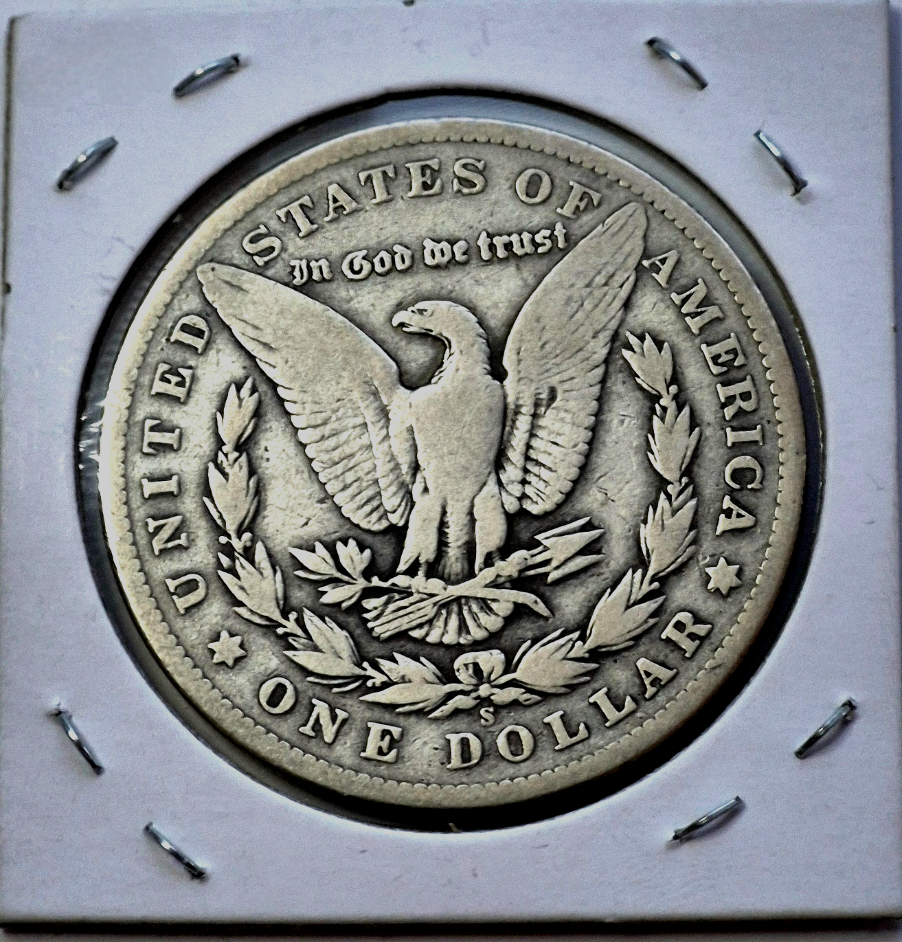 1901   **S**   MORGAN 90% SILVER DOLLAR VG-F Features  *NICE COIN!* $1