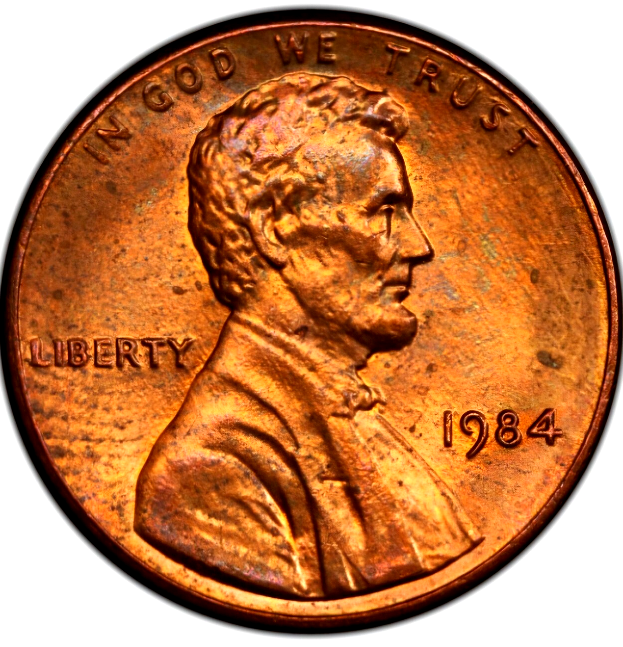 1984 P Lincoln Memorial 🔥OBW Bank Roll🔥BU Brilliant Uncirculated 1C From