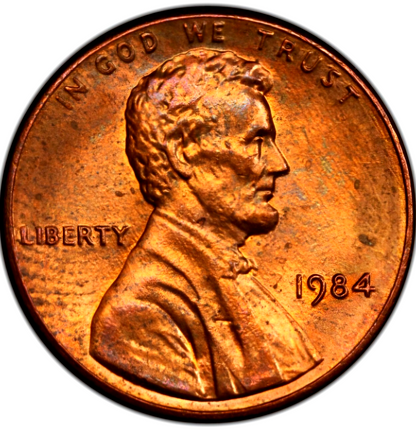 1984 P Lincoln Memorial 🔥OBW Bank Roll🔥BU Brilliant Uncirculated 1C From