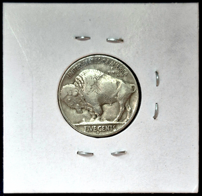1938 D Buffalo Nickel Sharp F-VF Features Partial Horn Better Date Last Year