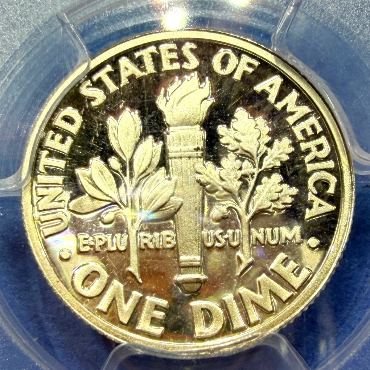 1998-S Roosevelt Silver Dime Proof PCGS PR69DCAM Deep Cameo 90% Silver 10C Coin