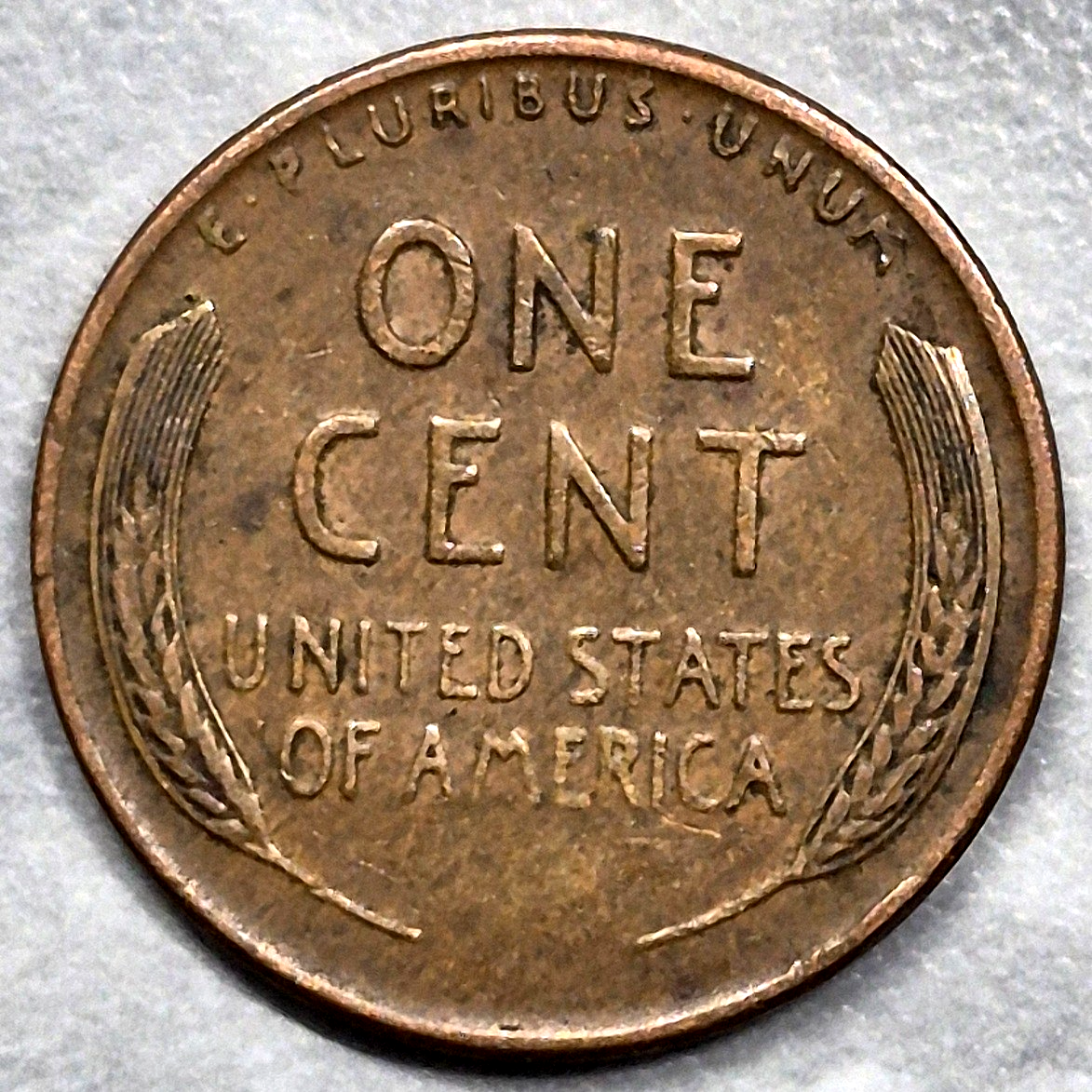 1956-D Lincoln Wheat Cent 1C Denver Mint Wheat Penny Extremely Fine XF Brown - view 2