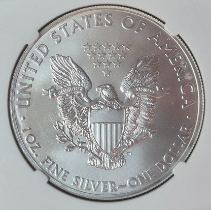 2014 American Silver Eagle MS70 NGC Flawless Magnum Opus From US Mint Sealed Box
