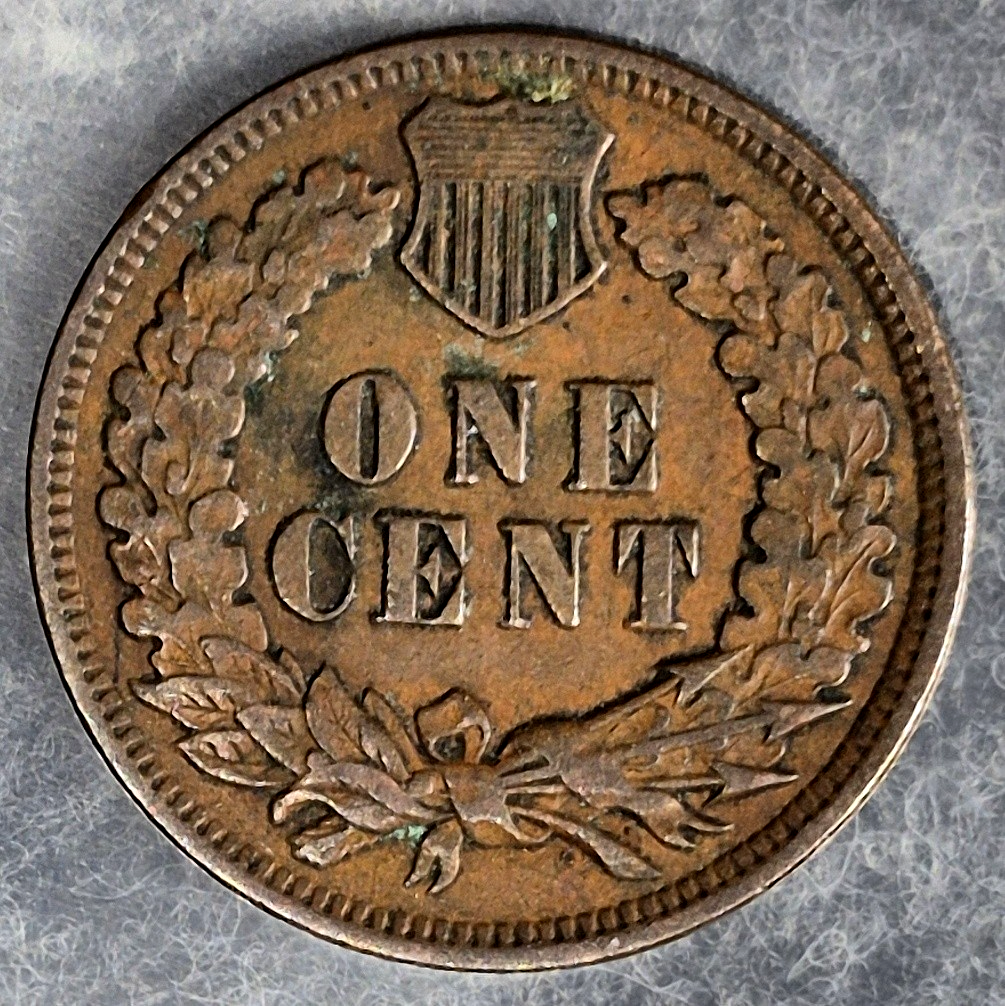 1905 Indian Head Cent Penny 1C VF-XF Features Diamonds Bronze Brown