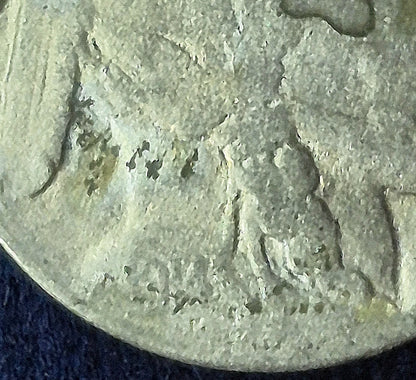 1914-D Buffalo Nickel, Partial Date AG-G Features Very Collectable Premium Date
