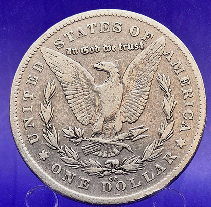 ⭐ 1878-CC Morgan Silver $1 Dollar Strong AU Features KEY Date! Carson City $1