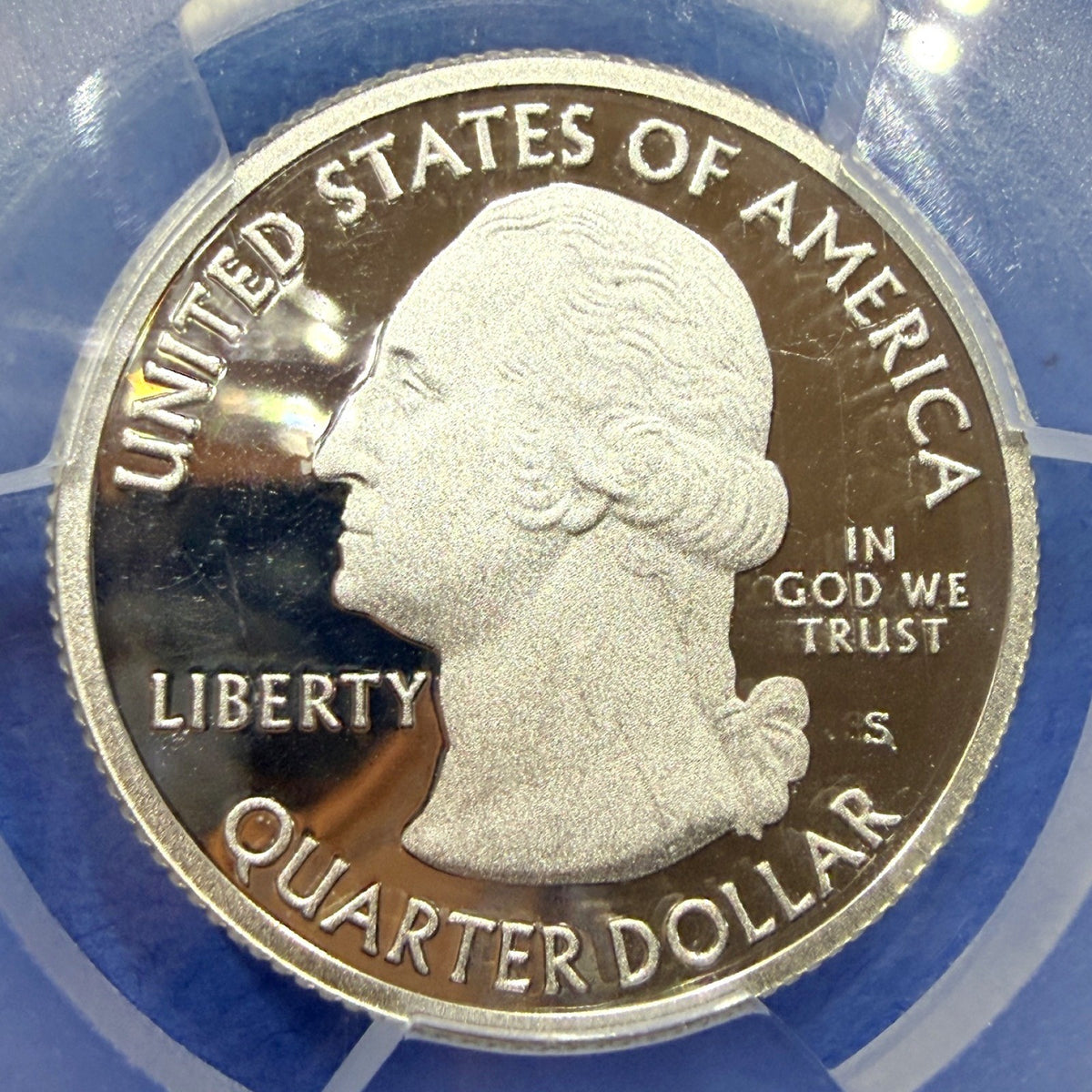 2012-S Acadia National Park Silver Quarter Proof PCGS PR69DCAM ATB 90% Silver