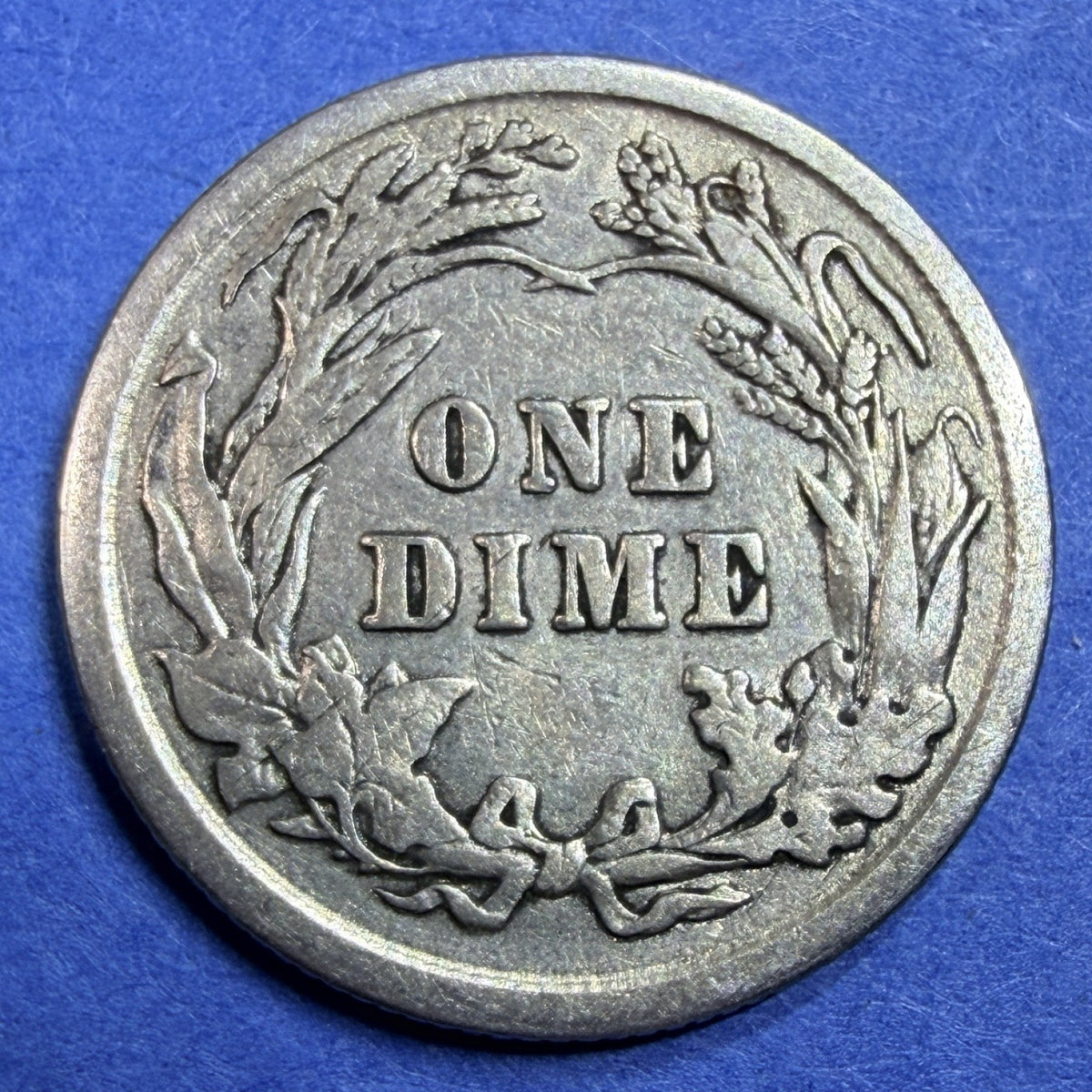 1912 Barber Dime 10C VF Very Fine Philadelphia Mint 90% Silver US Coin