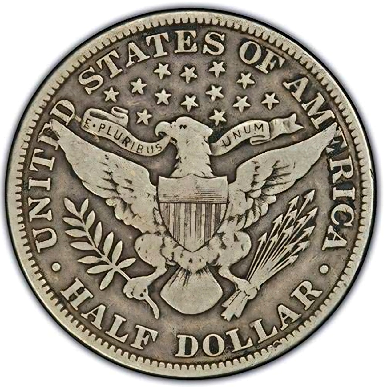 🔥 Barber Half Dollar 90% Silver 50c Average Circulated Good-Very Good Features