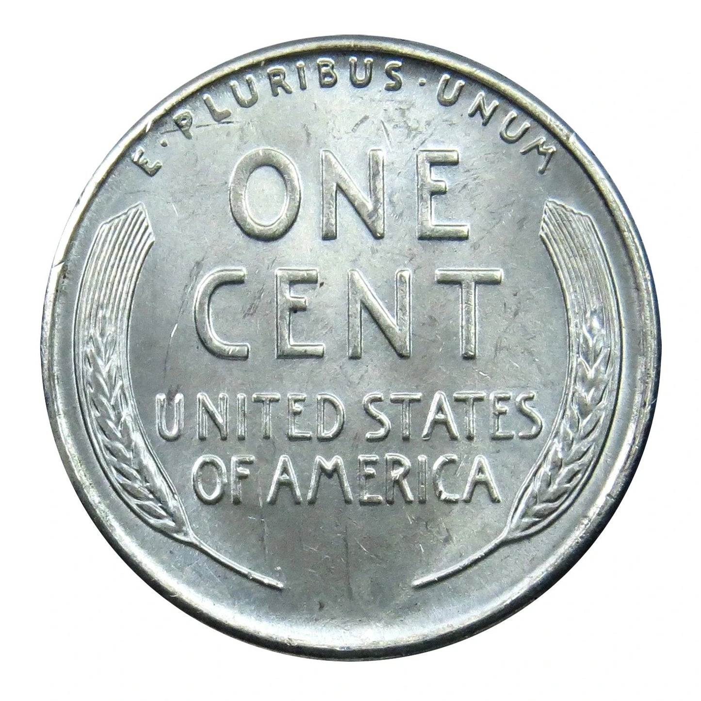 1943-D BU WWII Steel Lincoln Wheat Cent Brilliant Uncirculated From OBW Roll