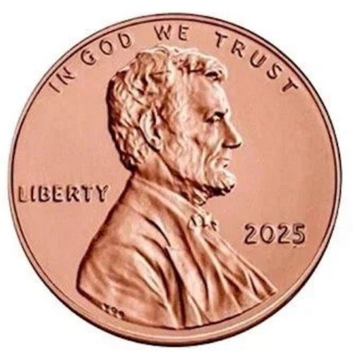 ✅ 2025 P Lincoln Shield Cent BRILLIANT UNCIRCULATED RED Penny US Mint 1c Coin