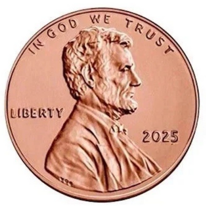 ✅ 2025 P Lincoln Shield Cent BRILLIANT UNCIRCULATED RED Penny US Mint 1c Coin