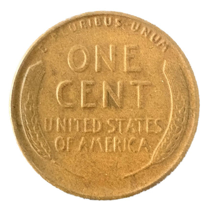 1938 S Lincoln Wheat Cent Fine Circulated Condition