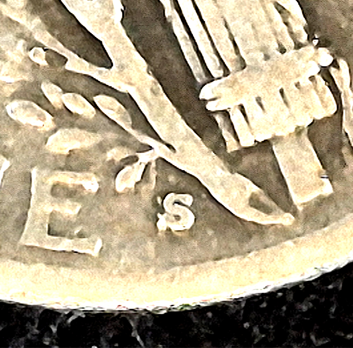 1940-S Mark Mercury 90% Silver Dime VF+ Features, FS 501 RPM Re-punched Mint 10C