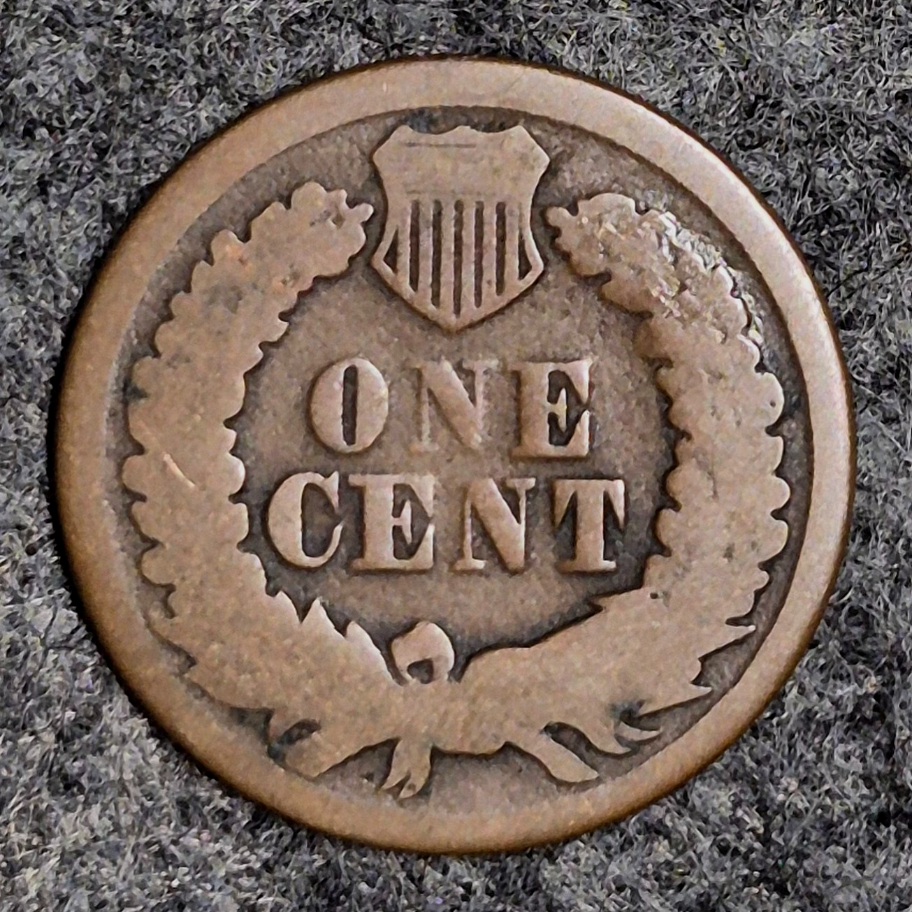 1864 Indian Head Cent Penny AG Features  Type III, Hole Filler, Coin Pictured 1C