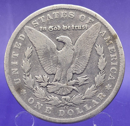 ✅ 1890-CC Morgan 90% Silver $1 Dollar Carson City Better Date Collectible Coin