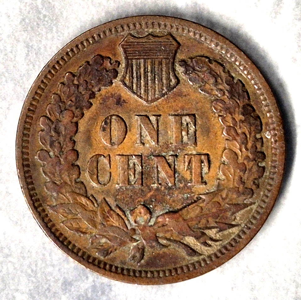 1906 Indian Head Cent Penny 1C VF Very Fine Bronze Philadelphia Antique US Coin - view 6