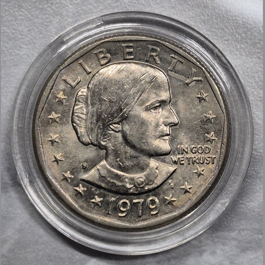 1979-S Susan B Anthony Dollar SBA $1 First Year Business Strike Uncirculated BU
