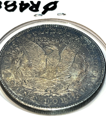 1878 FIRST YEAR Morgan Dollar 90% Silver SUPER Toned Sharp INCREDIBLE Features
