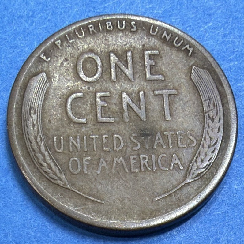 1919-S Lincoln Wheat Cent 1C XF-AU Woody Improper Alloy Mix Penny San Francisco