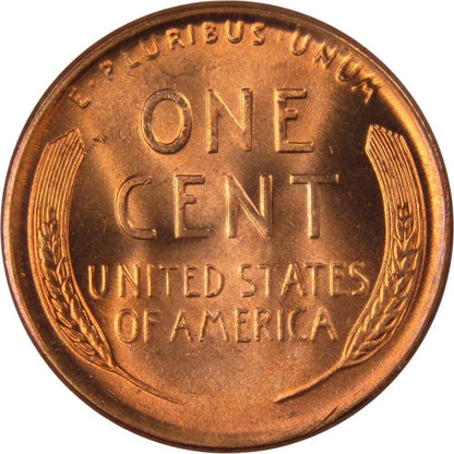 ⭐️ 1950 D Lincoln Wheat Cent BU Uncirculated Mint State Bronze Penny 1c RED Coin