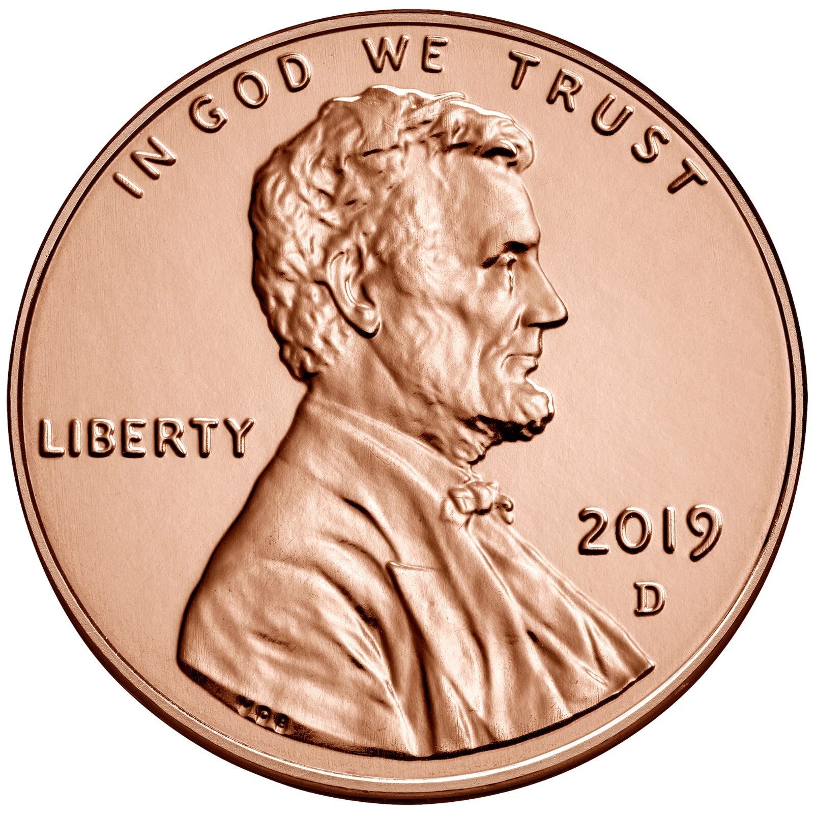 ✅ 2019 D Lincoln Shield Cent BRILLIANT UNCIRCULATED RED Penny US Mint 1c Coin