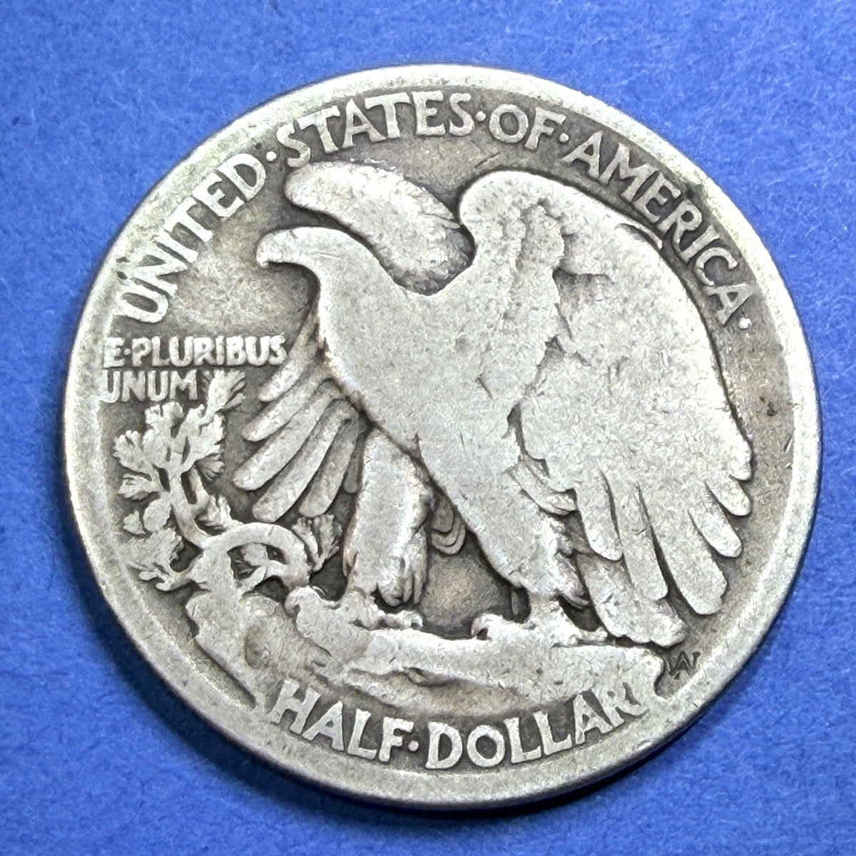 1917-D Obverse Walking Liberty Half Dollar Semi Key G 90% Silver Low Mintage 50C