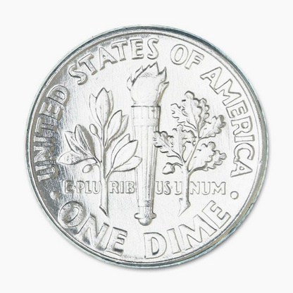 1959P Roosevelt Dime 90% SILVER Gem BU Brilliant Uncirculated Bright White Shiny
