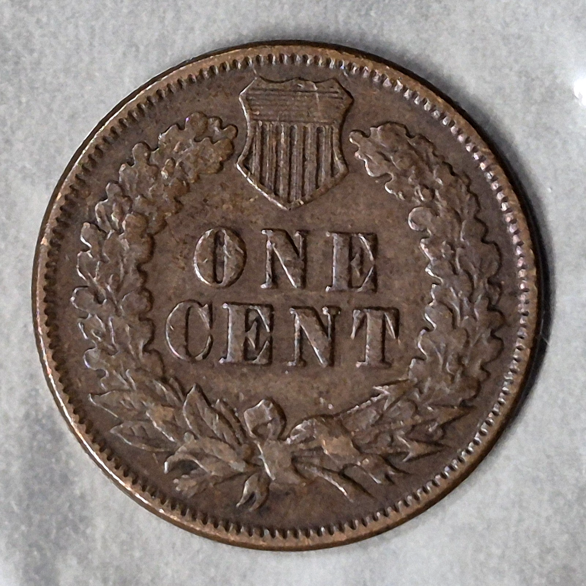 1888 Indian Head Cent Penny 1C Fine+ Bold Date Full Rims 19th Century US Coin