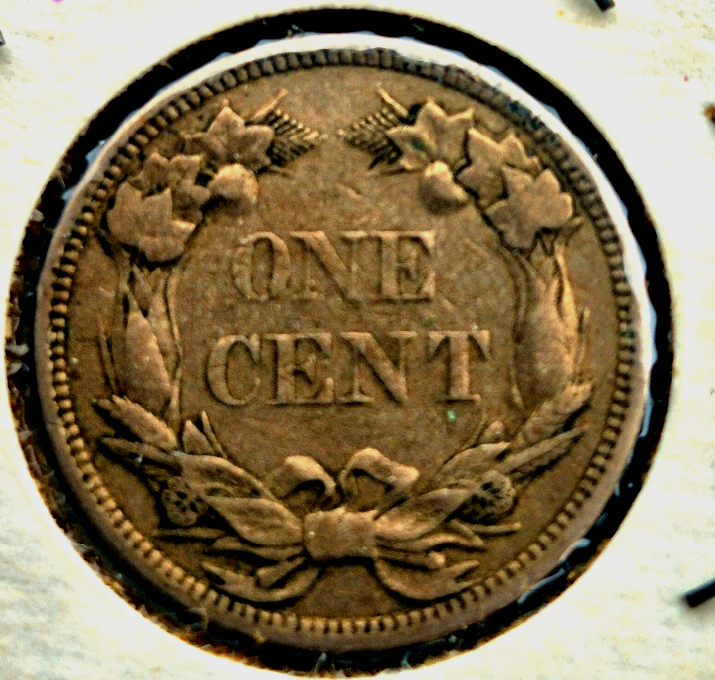 1858 Flying Eagle One Cent VF+ Features Small Letter in Vintage Flip Last Year