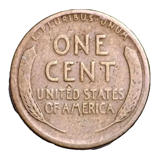 1919-P Better Date Lincoln Wheat Cent G-VG Good-Very Good Condition 106 Yrs Old