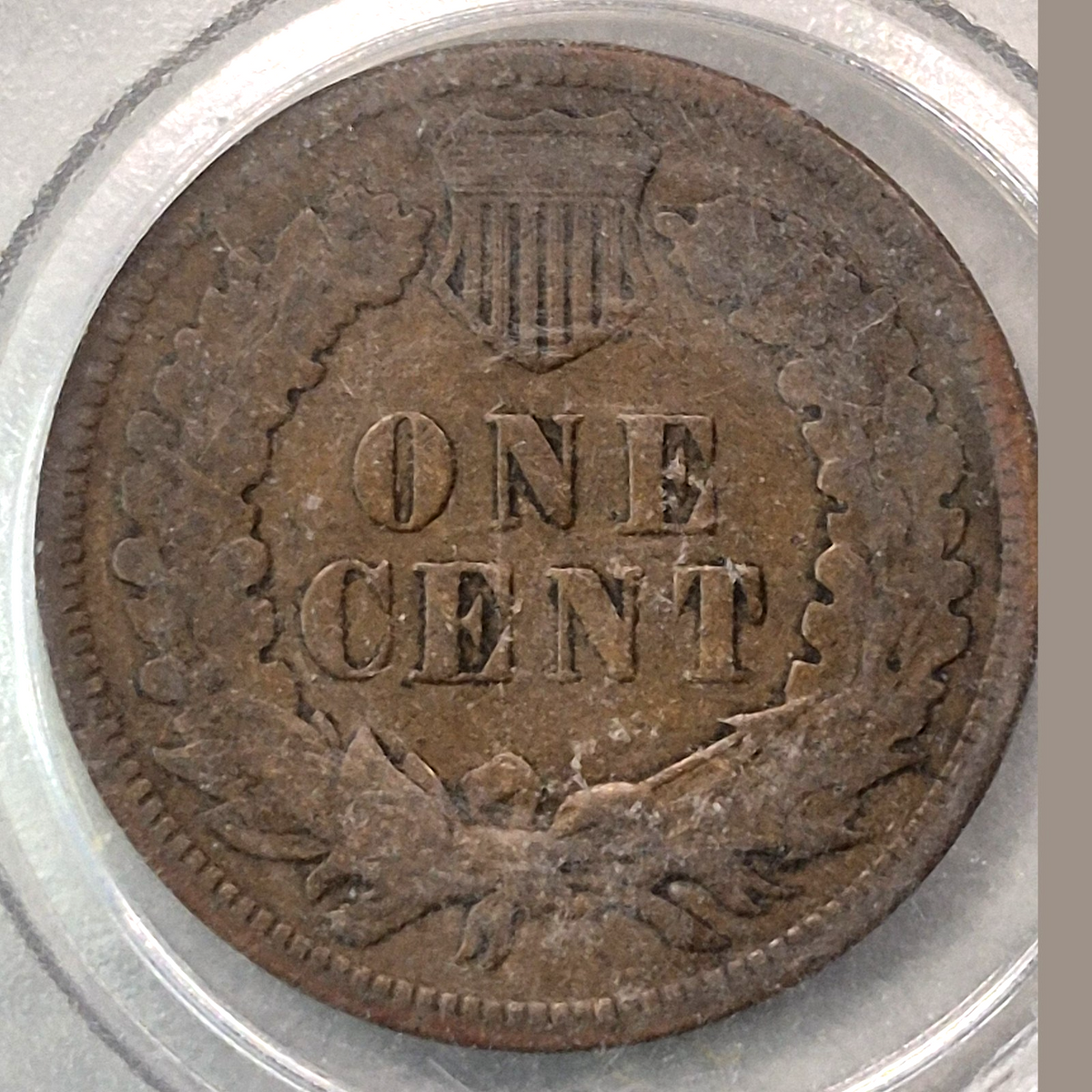1905 Indian Head Cent Penny 1C Good+ Full Date Bold Shield Lines Antique US Coin