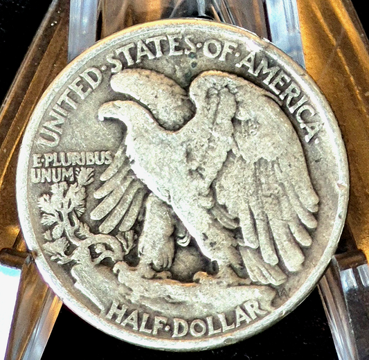 1943 Philadelphia Walking Liberty Half Dollar 90% Silver Better VG-F Features