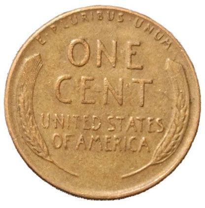 1957 Lincoln Cent Good - Very Good  (G-VG) Circulated Condition Copper Penny