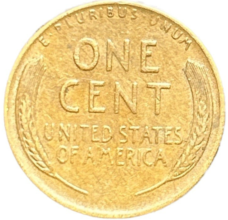 1957-D Lincoln Cent Good - Very Good  (G-VG) Circulated Condition Copper Penny