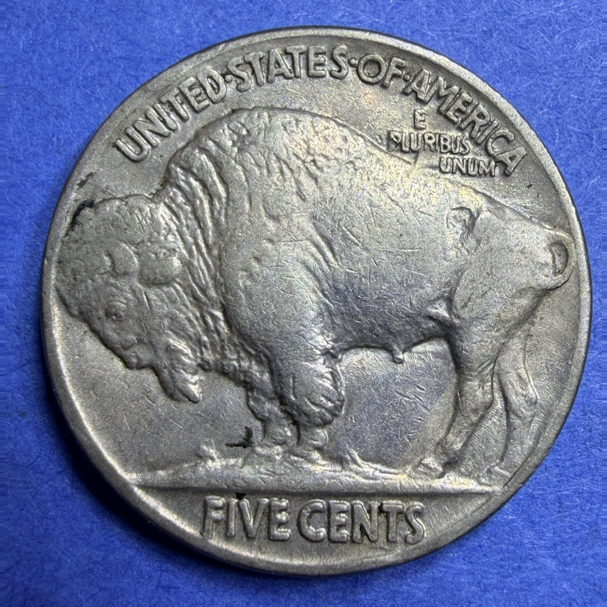 1919 Buffalo Nickel 5C VF Very Fine Philadelphia 75% Copper 25% Nickel US Coin