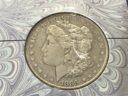 1889 O The Morgan Silver Dollar Collection 90% Coin American Historical Society