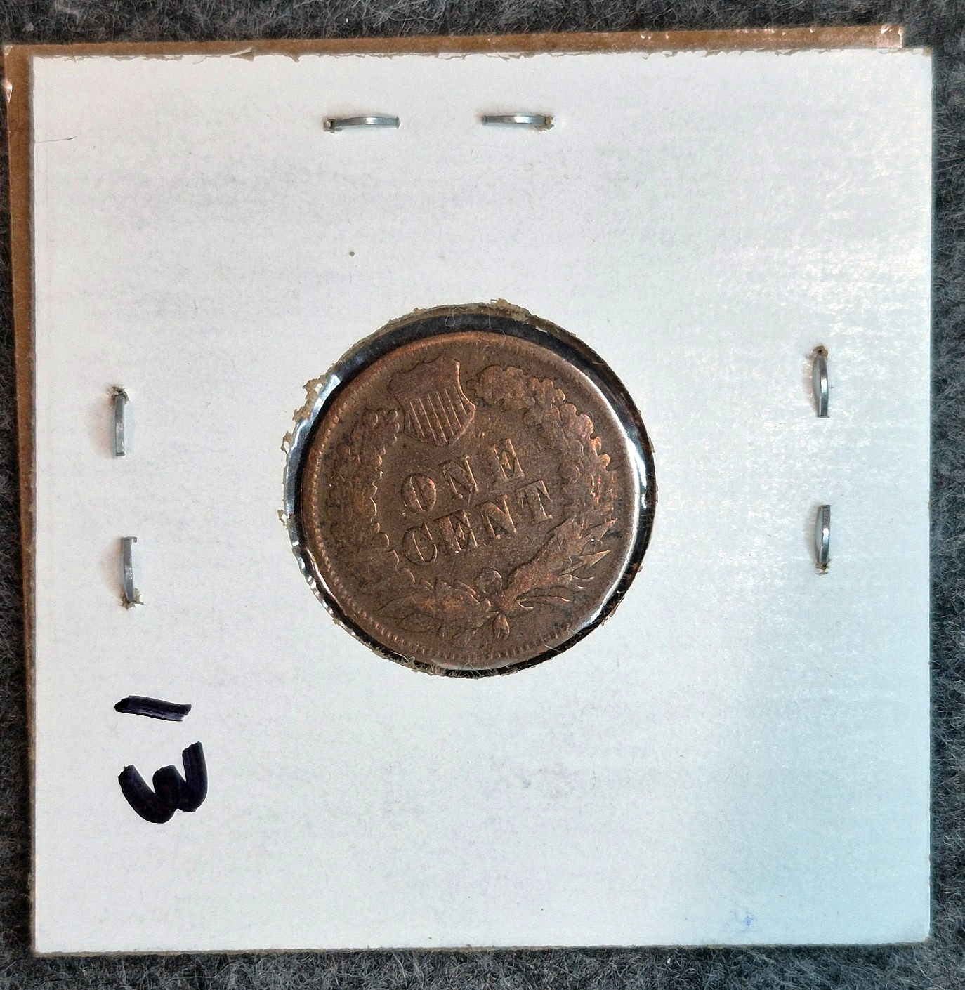 1874 Indian Head Cent Penny G-VG Features, Receive Coin Pictured 1C