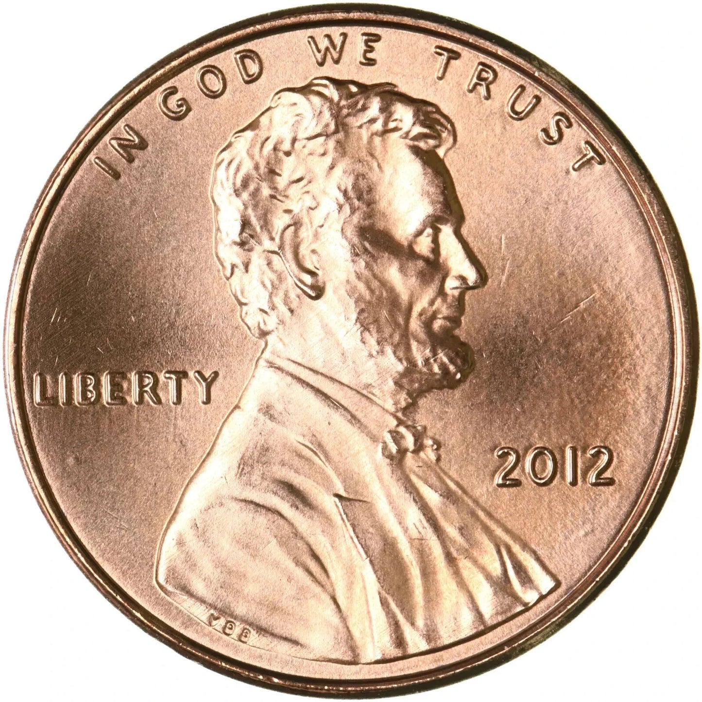 ✅ 2012 Lincoln Shield Cent Choice GEM BU RED Brilliant Uncirculated 1c Coin