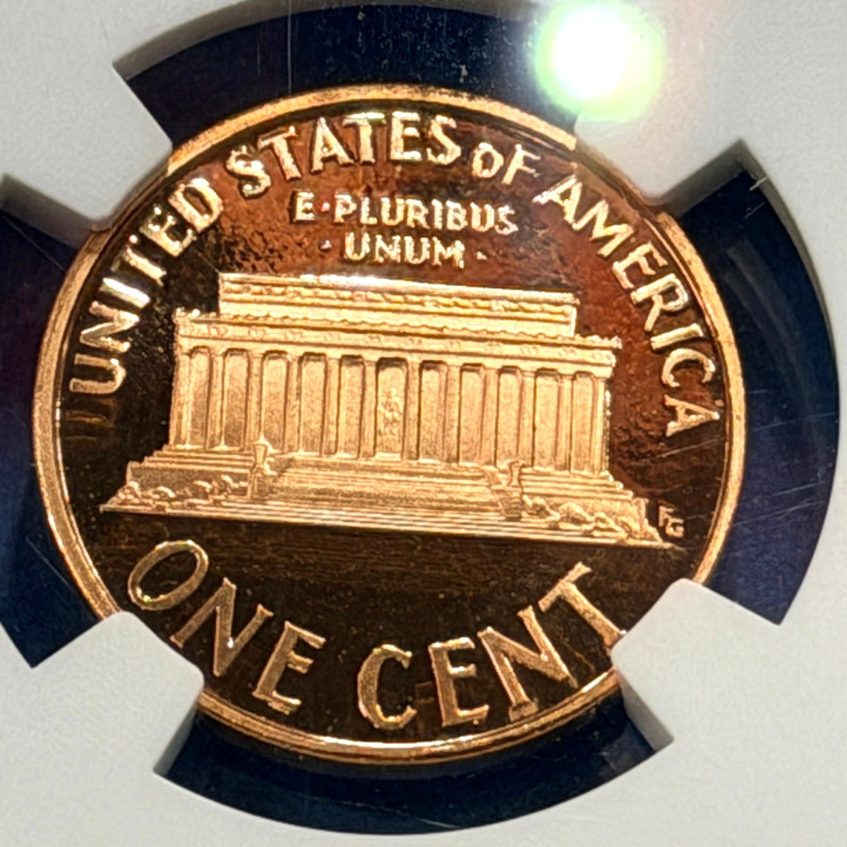 1993-S Lincoln Cent Proof NGC PF69 RD Ultra Cameo Lincoln White House Label