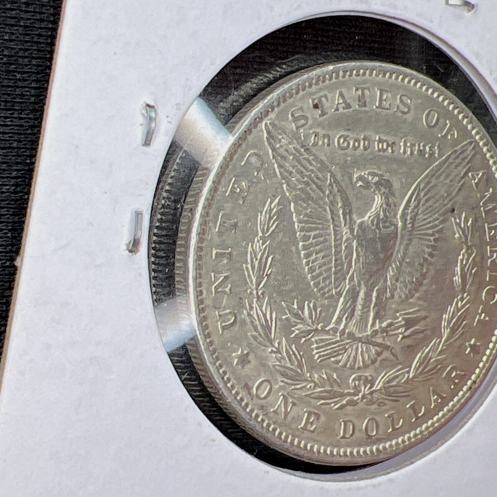 1898 AU Morgan Silver Dollar Shiny Well Struck Strong AU Features $1 Coin