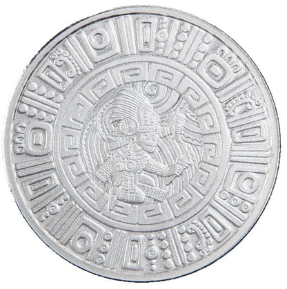 Aztec Goddess of Water | Chalchiuhtlicue  1 oz .999 Fine Silver Round In Capsule
