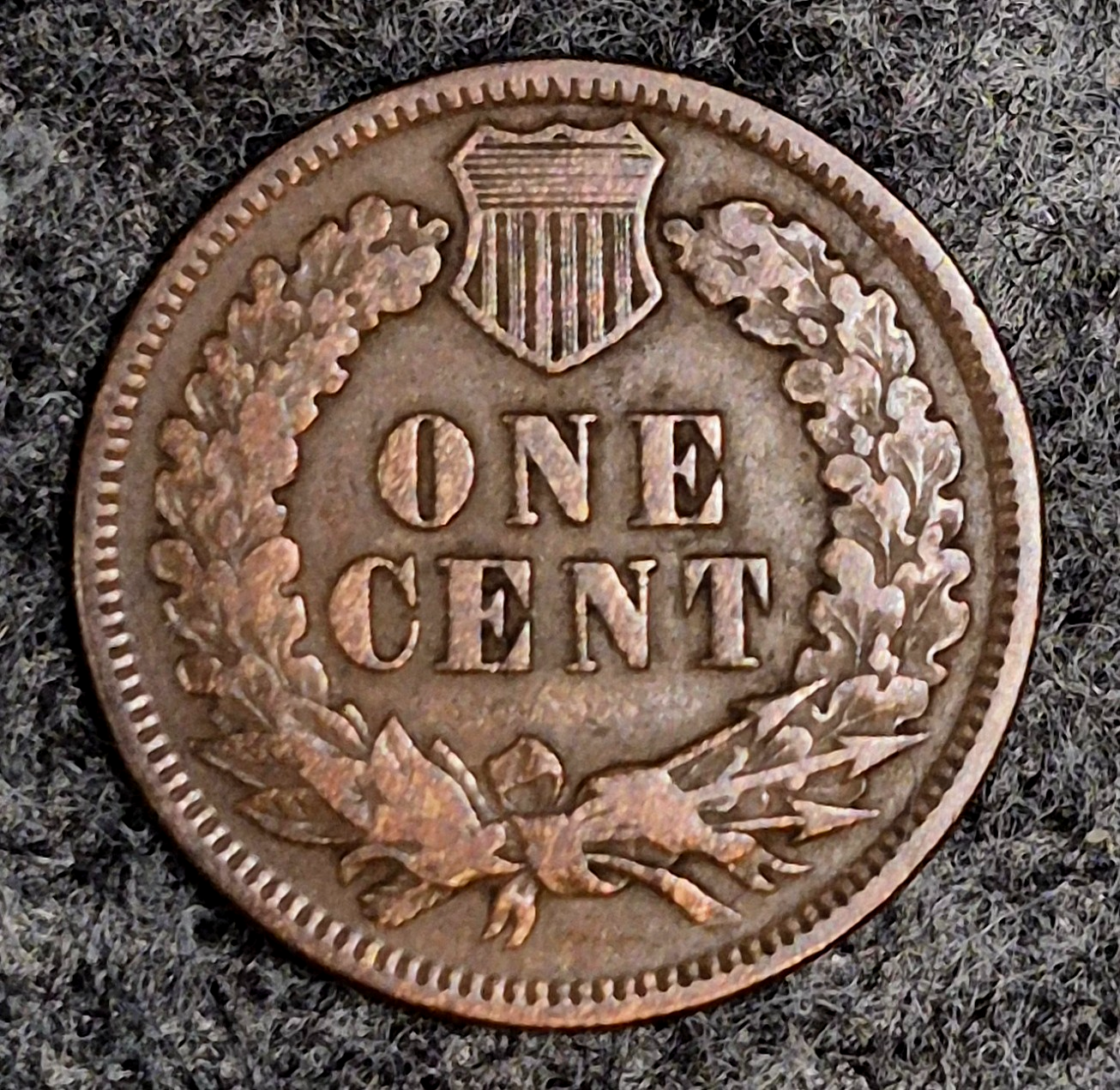 1875 Indian Head Cent Penny VF+ Features Full Liberty, Receive Coin Pictured 1C