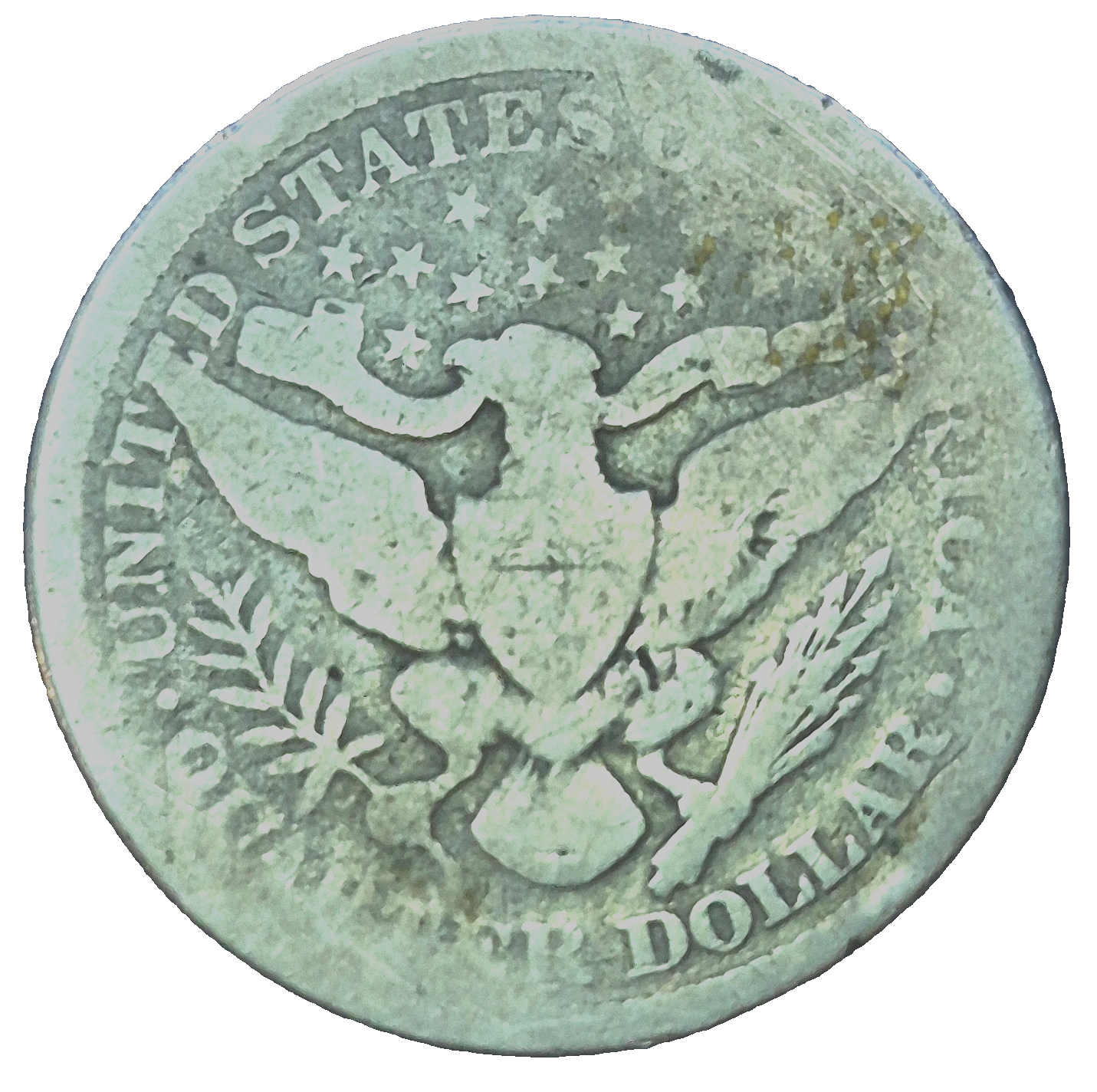 1892-P BARBER Silver Quarter 90% Silver AG Features 1st Year of the Barbers 25C