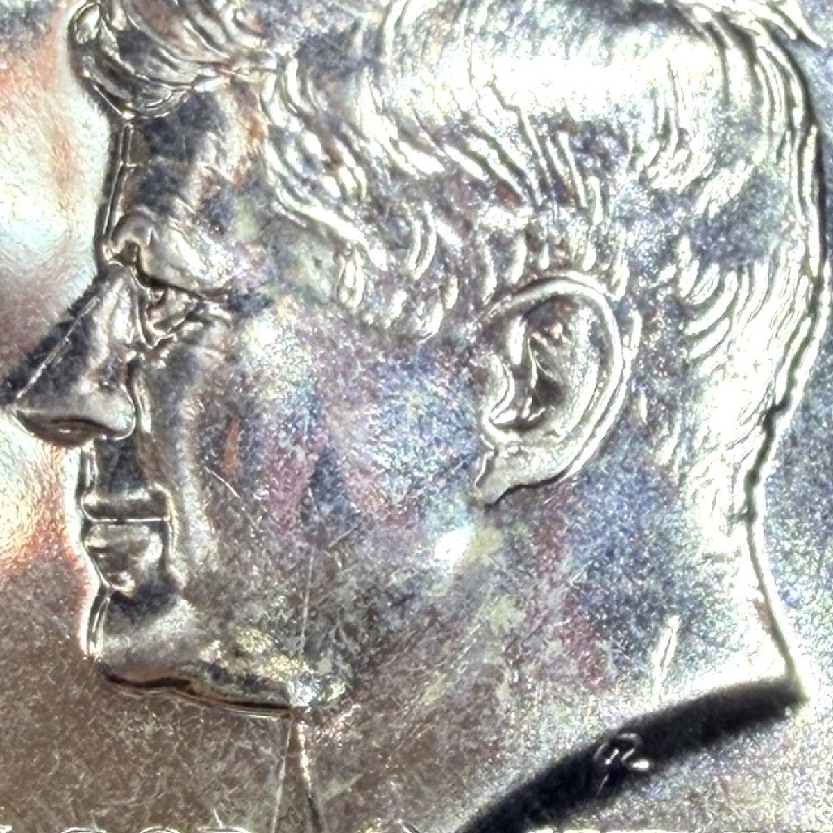 1967 Kennedy Half Dollar 50C BU Brilliant Uncirculated 40% Silver Clad Toned JFK
