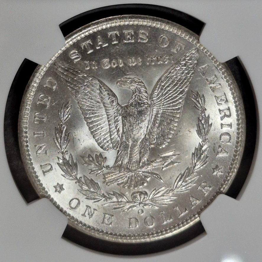 1888-O Morgan Silver Dollar NGC MS62 New Orleans Mint Certified $1 Coin