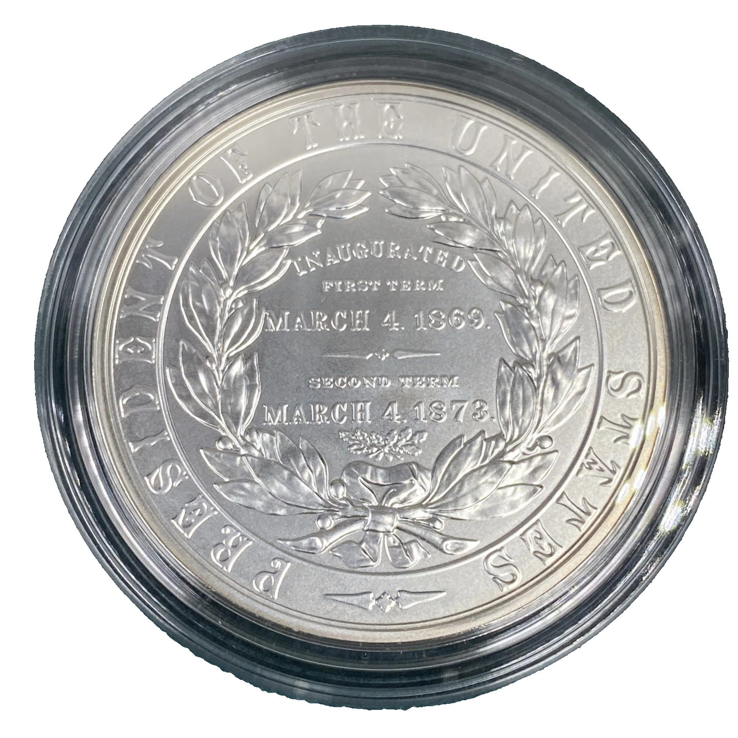 1 oz .999 SILVER U.S. Presidential Medal Ulysses Grant  Original Packaging +COA