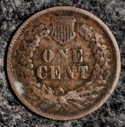 1864 Indian Head Cent Penny Good Features Variety III, Coin Pictured 1C