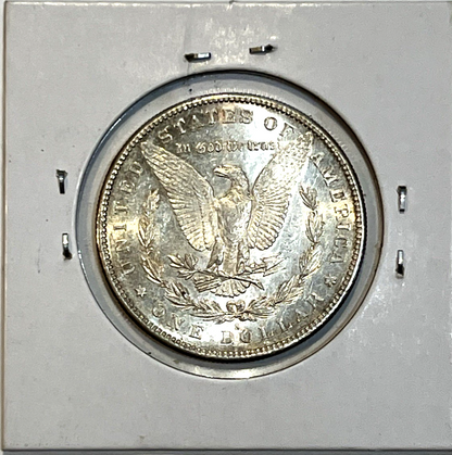 💥 1890-S Morgan 90% Silver Dollar AU/BU Strong MS Features ~NICE SHARP COIN ~